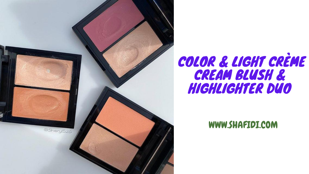 A) COLOR & LIGHT CRÈME CREAM BLUSH & HIGHLIGHTER DUO
